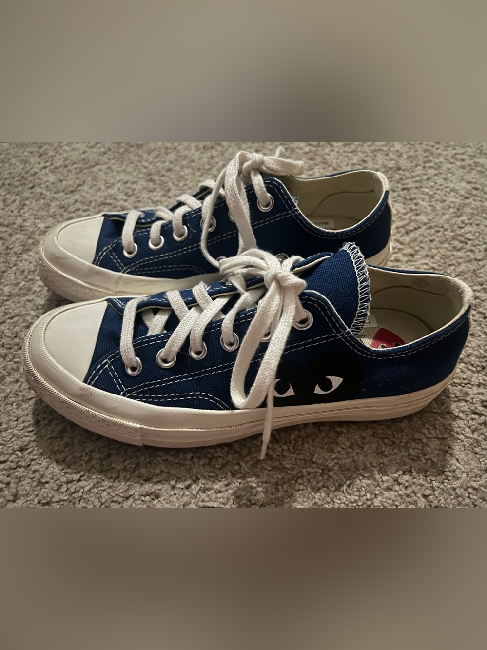 Blue Converse Play women's 7